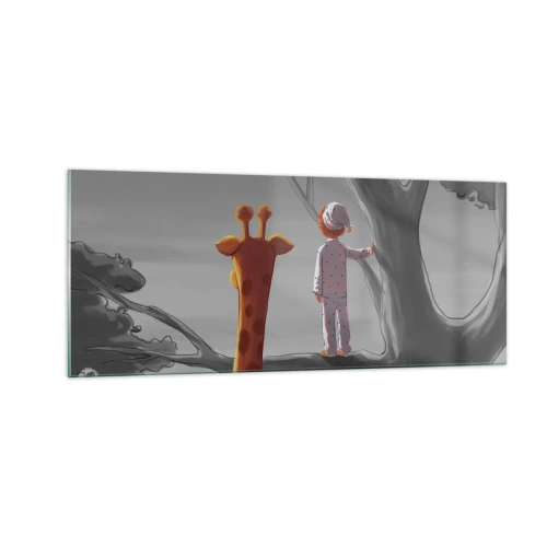 Impression sur verre - Image sur verre - Cela arrive vraiment - 100x40 cm