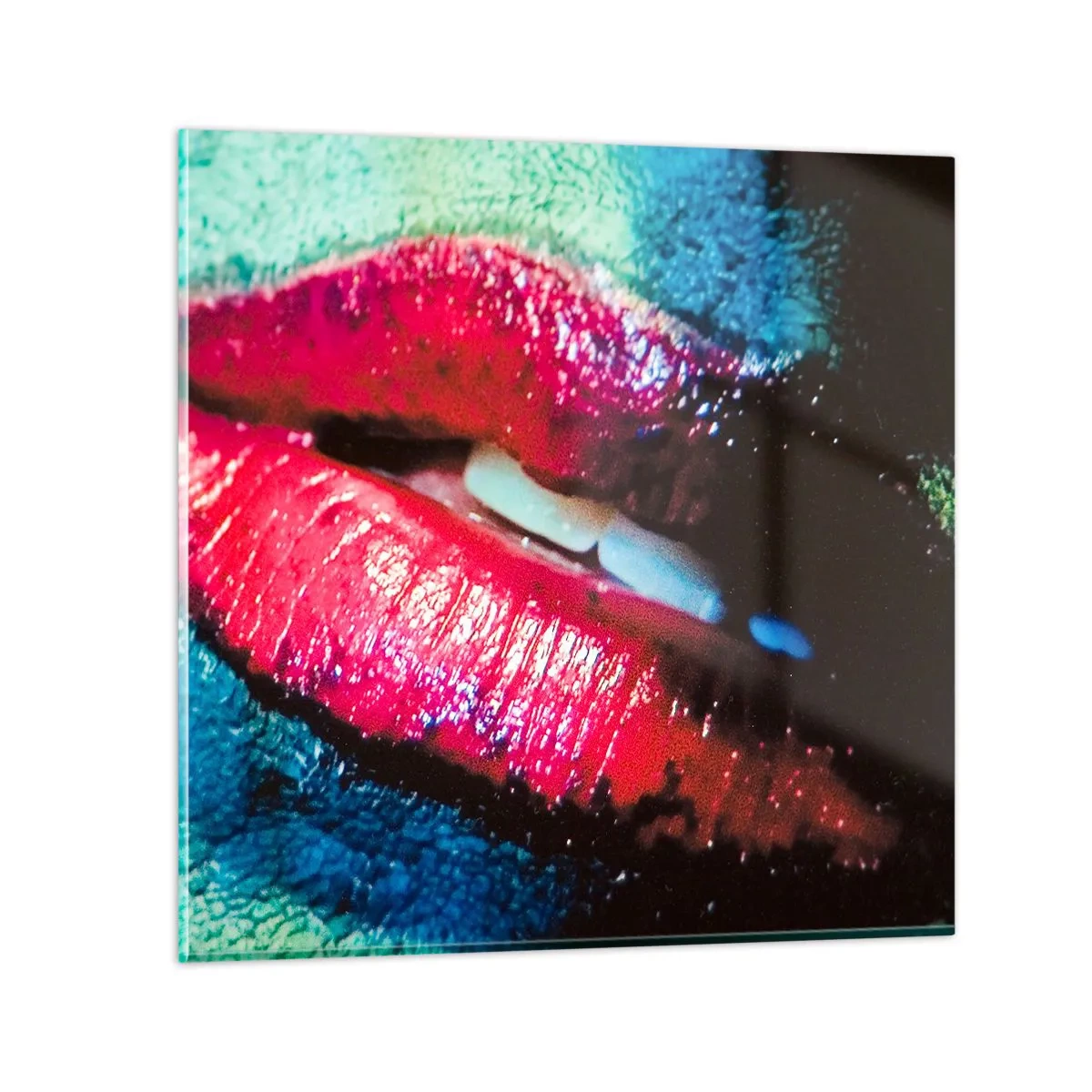 Impression sur verre - Image sur verre - Sensuel et dérangeant - 40x40 cm