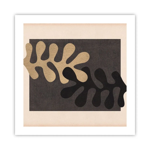 Affiche - Poster - Absence et complément - 50x50 cm