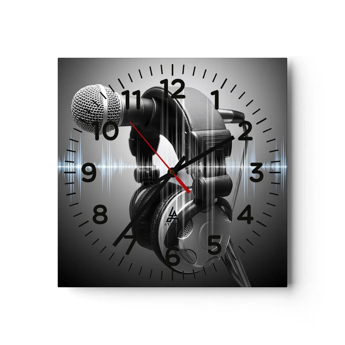 Horloge murale - Pendule murale - Vous pouvez encore entendre son chant - 40x40 cm