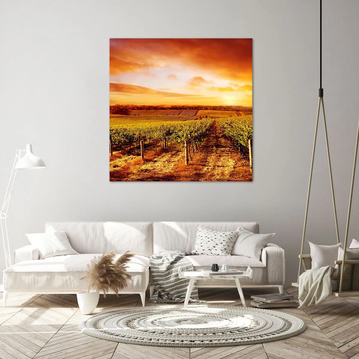 Impression sur toile - Image sur toile - Légèrement fruité avec une pointe de soleil - 70x70 cm