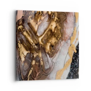 Impression sur toile - Image sur toile - Élément de la terre - 30x30 cm