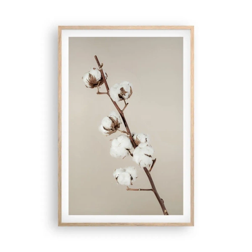 Affiche dans un chêne clair - Poster - A la source de la douceur - 61x91 cm