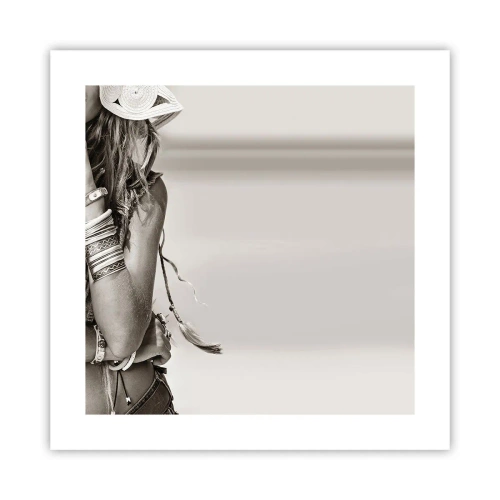 Affiche - Poster - Comment va la fille - 40x40 cm