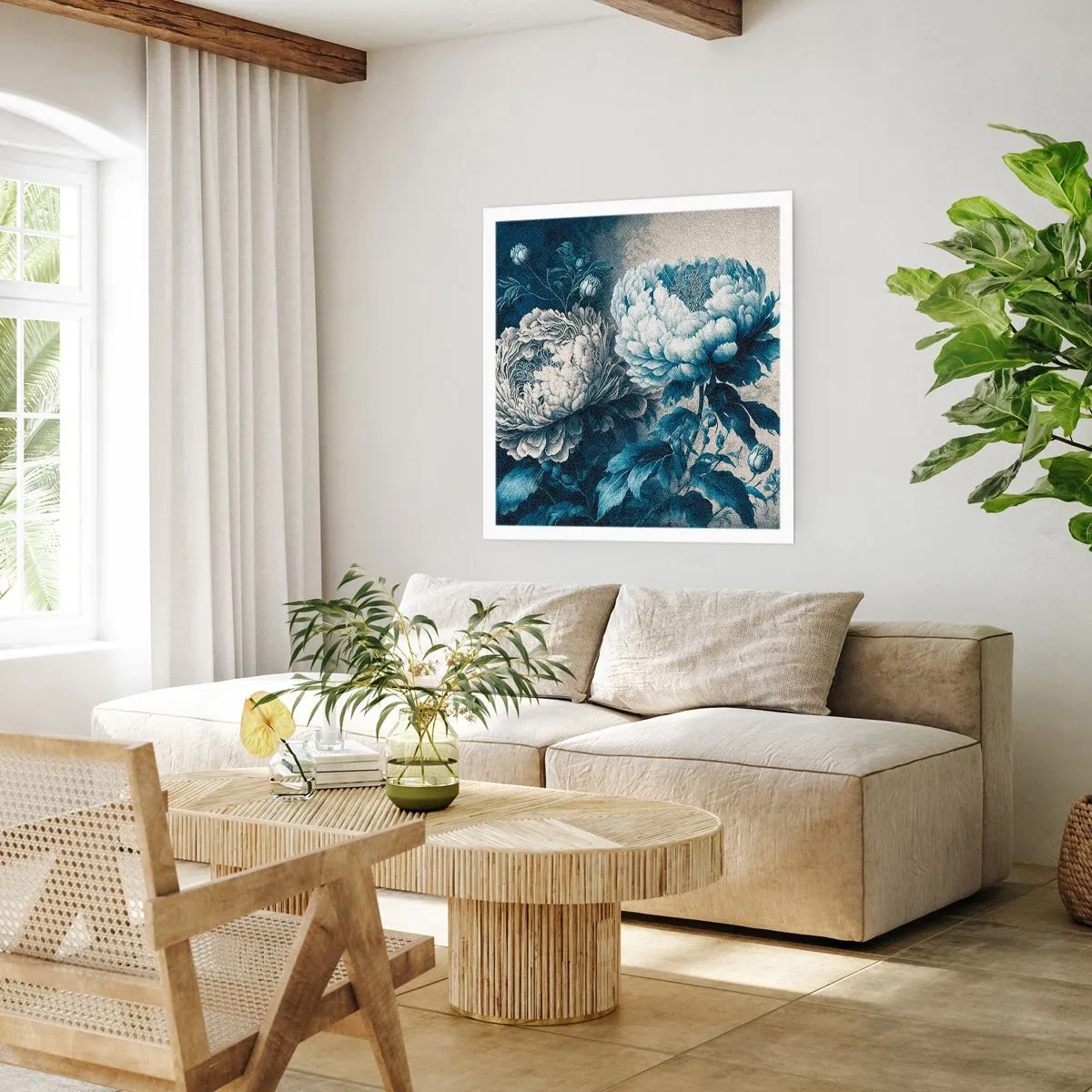 Affiche - Poster - Paire assortie - 50x50 cm