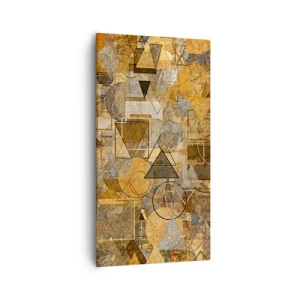 Impression sur toile - Image sur toile - Le monde en forme - 55x100 cm