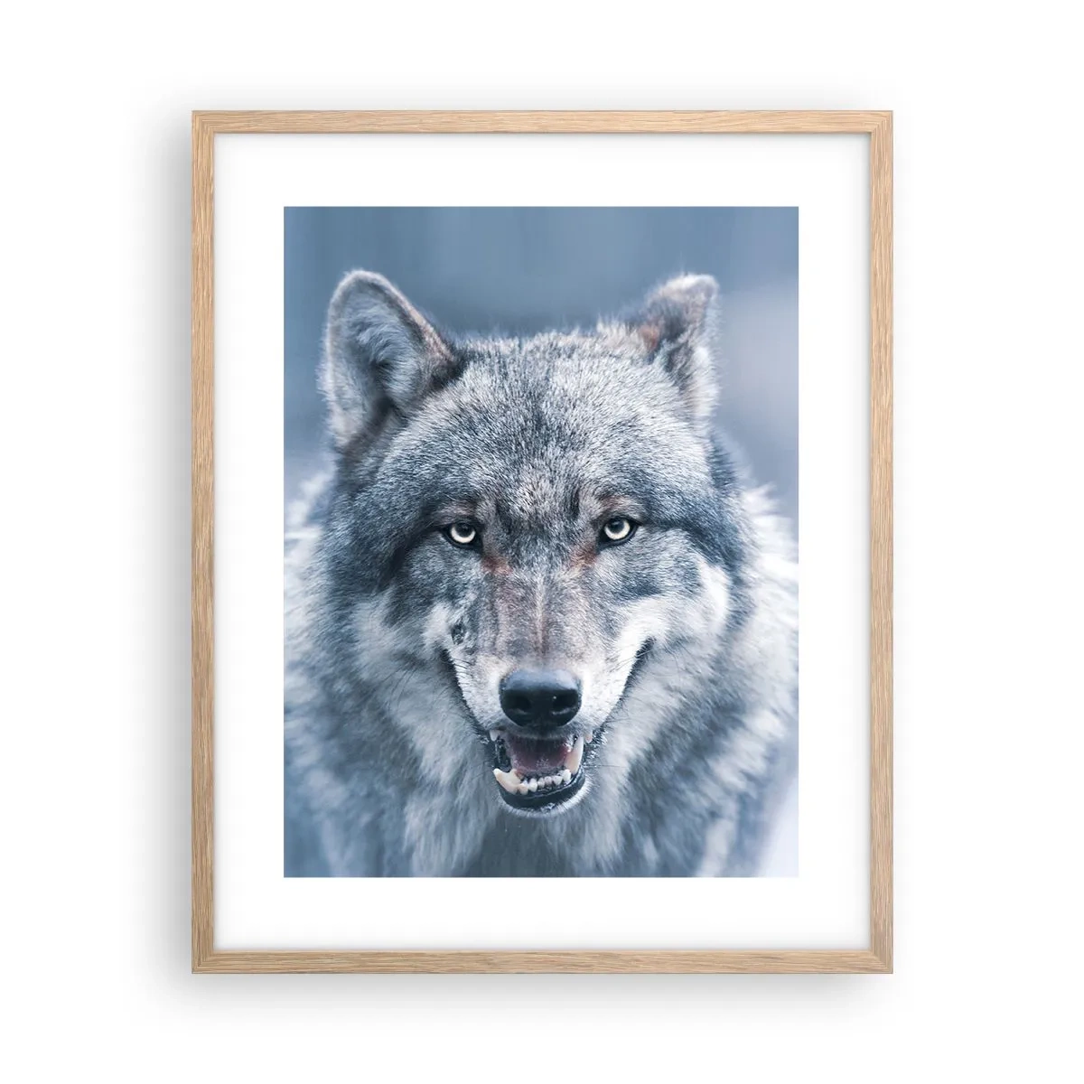 Affiche dans un chêne clair - Poster - Relèverez-vous le défi ? - 40x50 cm