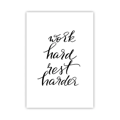 Affiche - Poster - Équilibre de vie - 70x100 cm