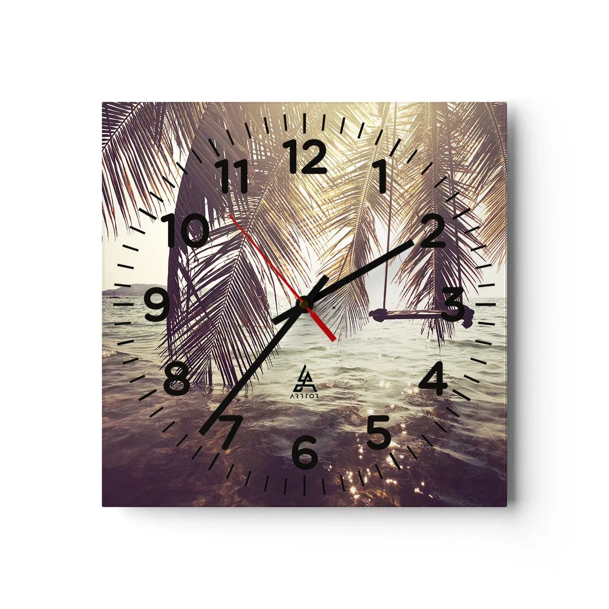 Horloge murale - Pendule murale - Vous pouvez vous balancer dans les nuages ​​à volonté - 40x40 cm