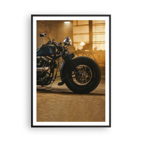 Affiche dans un cadre noir - Poster - Je peux tout - 70x100 cm