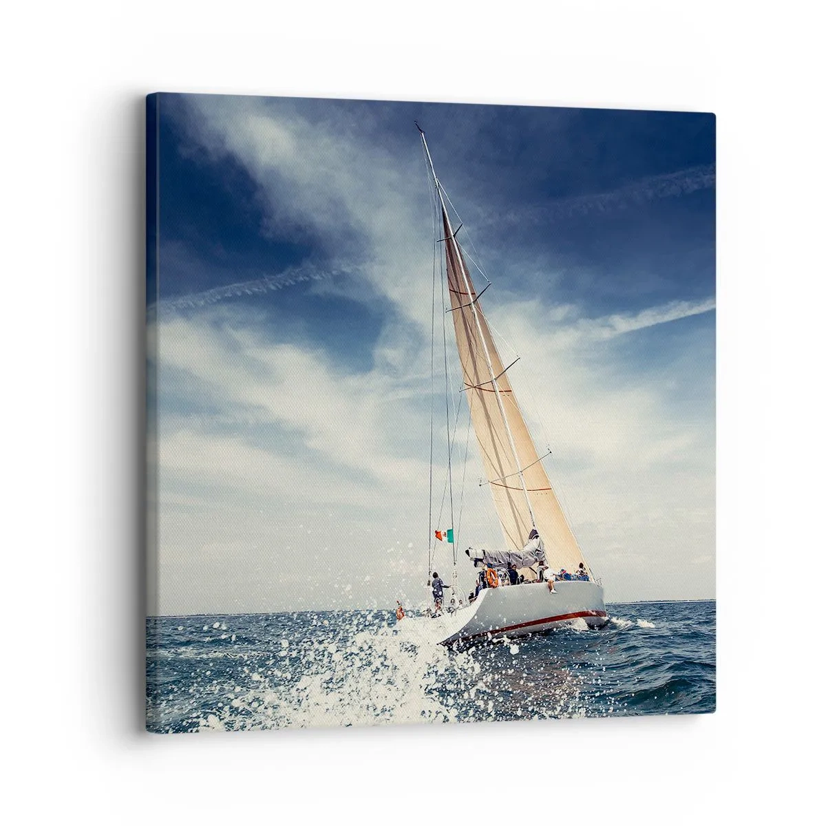 Impression sur toile - Image sur toile - Ils ne nous rattraperont pas ! - 30x30 cm