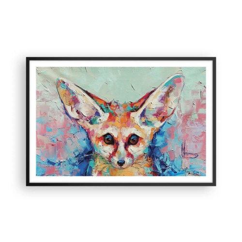 Affiche dans un cadre noir - Poster - Etes-vous prêts pour moi? - 91x61 cm