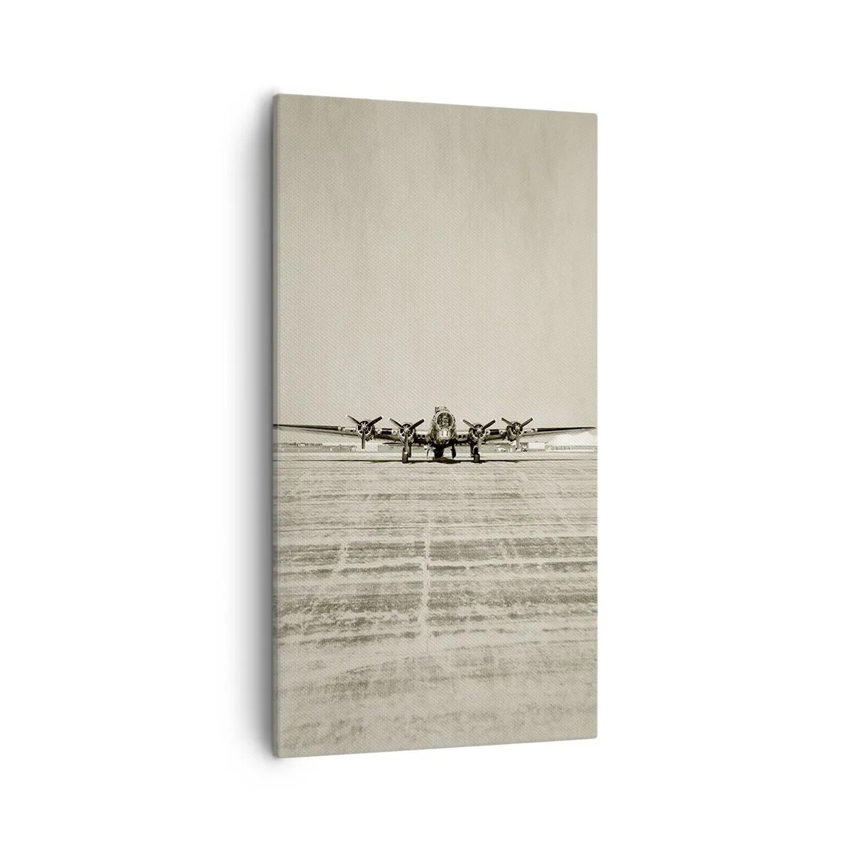 Impression sur toile - Image sur toile - Toujours prêt! - 55x100 cm