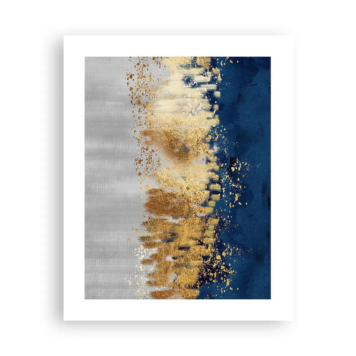 Affiche - Poster - Une composition moderne et pétillante - 40x50 cm