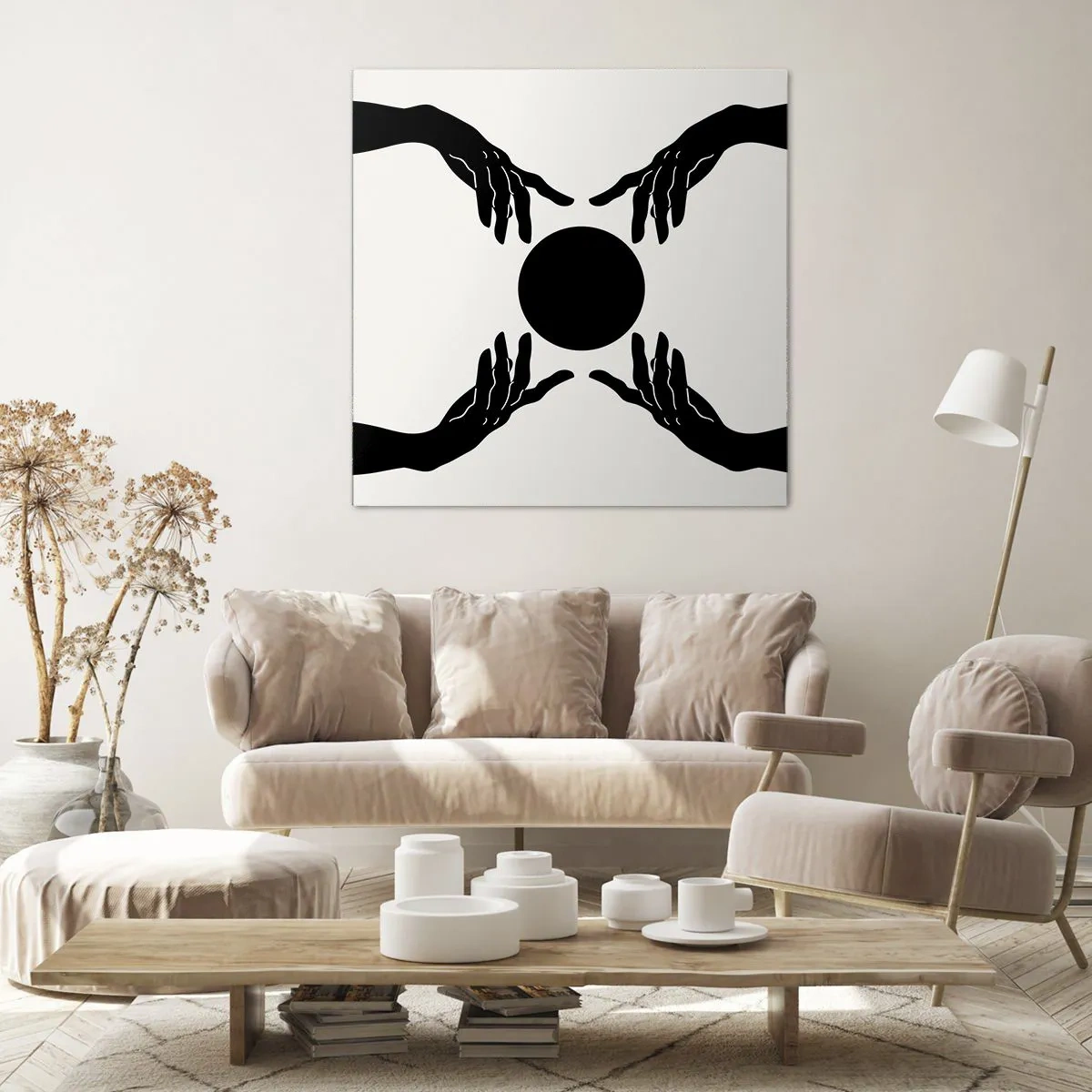 Impression sur toile - Image sur toile - Signe secret - 30x30 cm