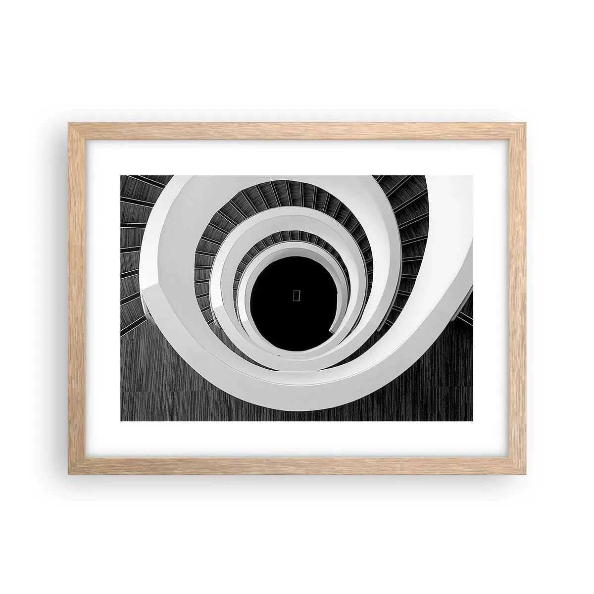 Affiche dans un chêne clair - Poster - Les choses concrêtes - 40x30 cm