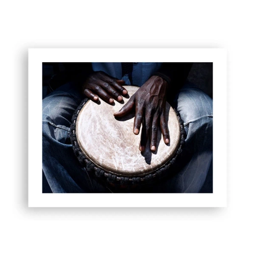 Affiche - Poster - Vis à son rythme - 50x40 cm