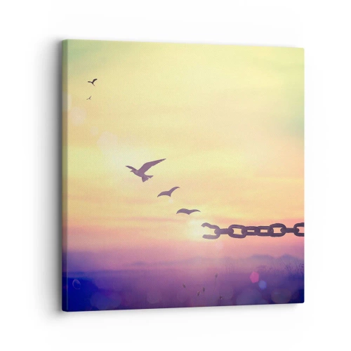 Impression sur toile - Image sur toile - La victoire de la liberté - 30x30 cm