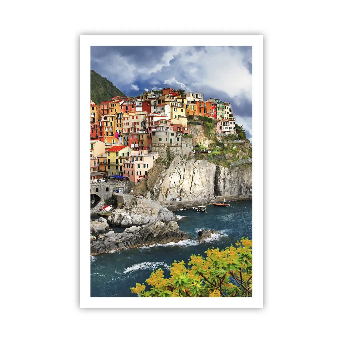 Affiche - Poster - Un groupe embrassant les rochers - 61x91 cm