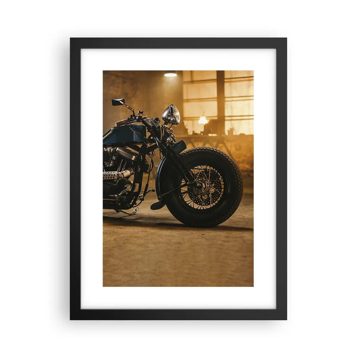 Affiche dans un cadre noir - Poster - Je peux tout - 30x40 cm