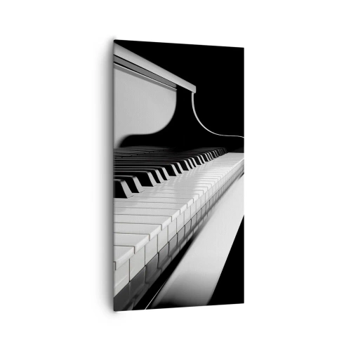 Impression sur toile - Image sur toile - Harmonie des formes et des couleurs - 65x120 cm