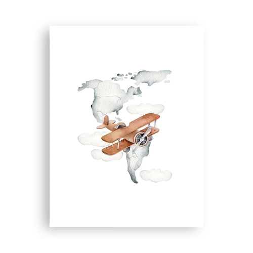 Affiche - Poster - Dans un esprit pionnier - 30x40 cm