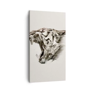 Impression sur toile - Image sur toile - Vous savez déjà qui est en charge - 45x80 cm