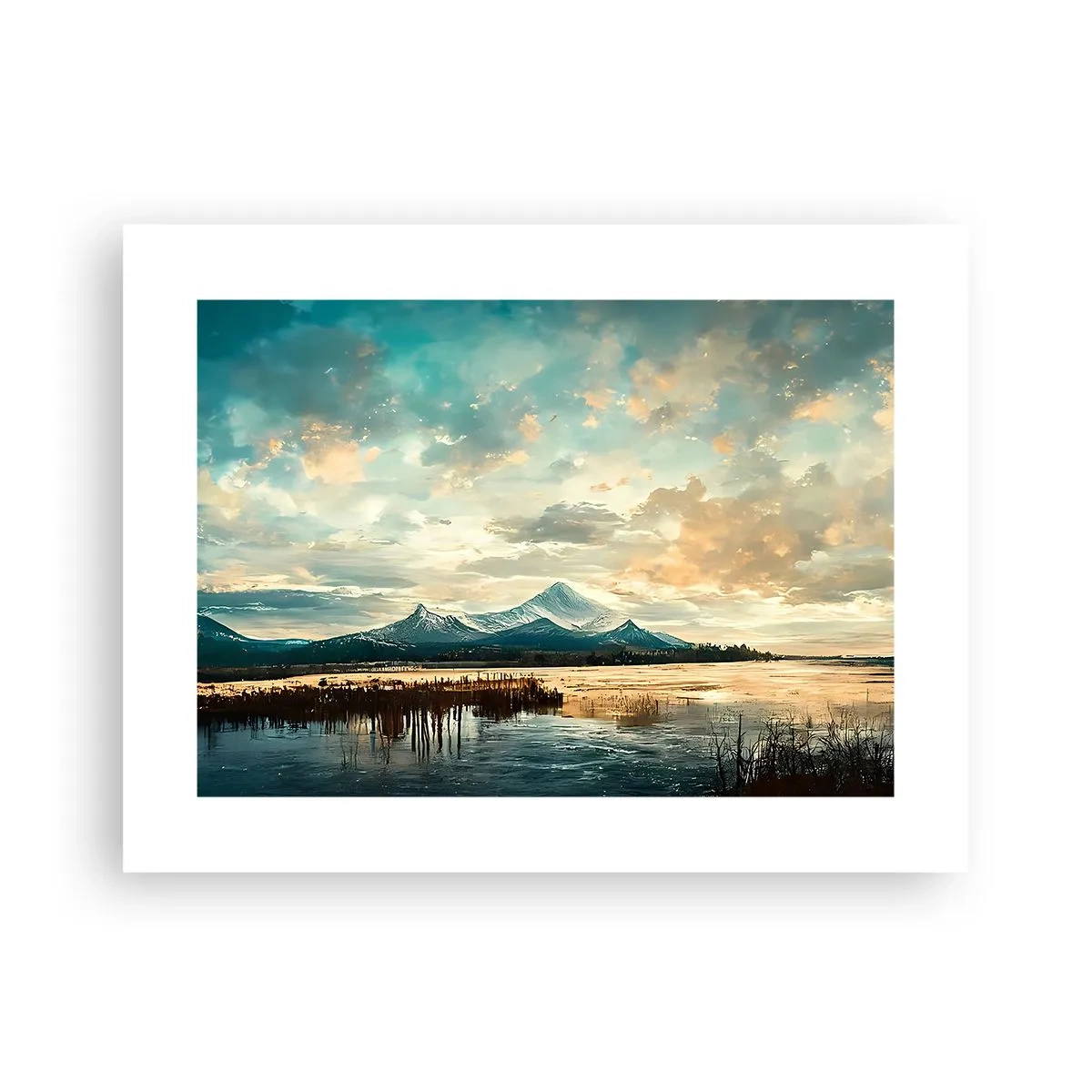 Affiche - Poster - Sous la protection du ciel - 40x30 cm