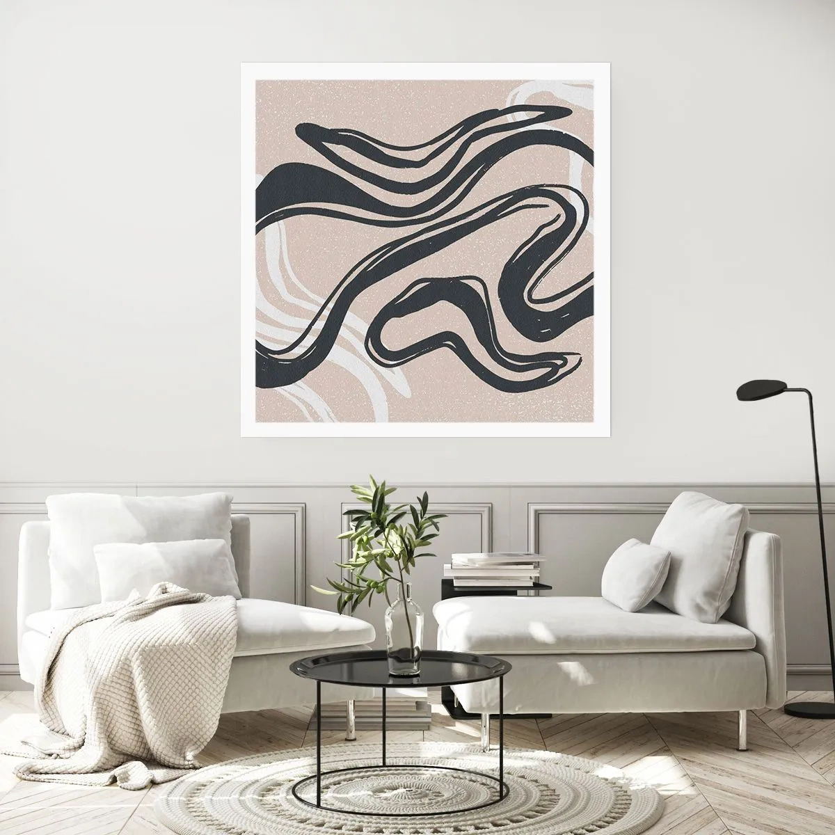 Affiche - Poster - Expression multipliée - 60x60 cm