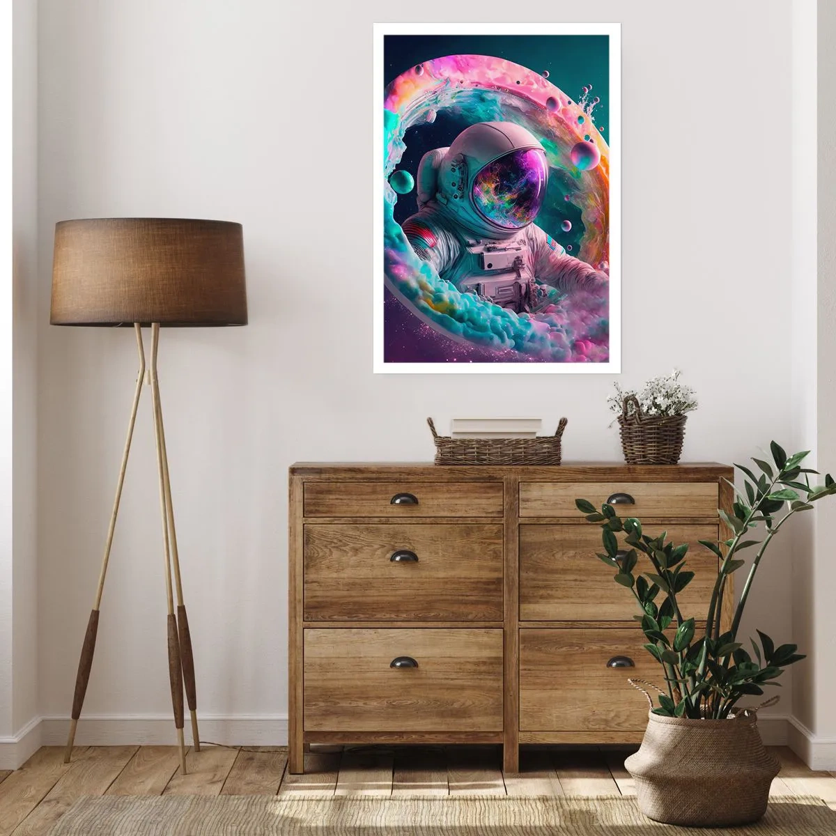 Affiche - Poster - porte des étoiles - 30x40 cm