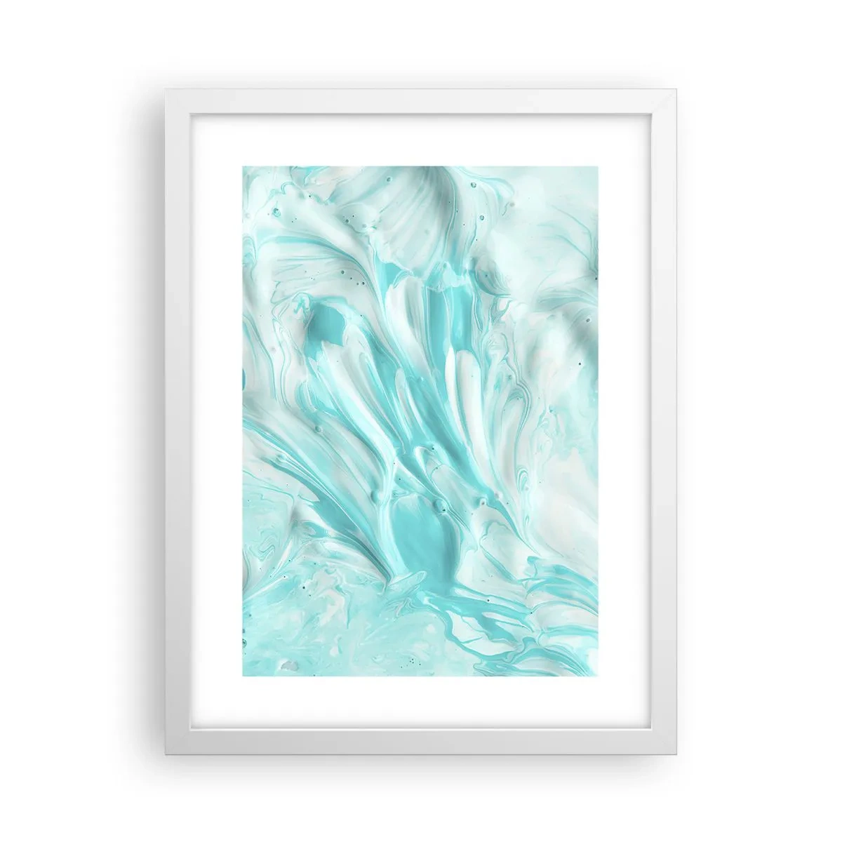 Affiche dans un cadre blanc - Poster - Ensemble pour toujours - 30x40 cm