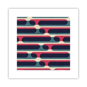 Affiche - Poster - En profondeur et sur l'avant - 30x30 cm