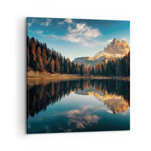 Impression sur toile - Image sur toile - Double paysage - 60x60 cm