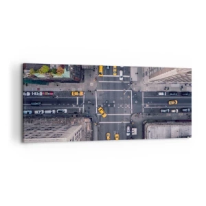Impression sur toile - Image sur toile - Un choix simple - 100x40 cm