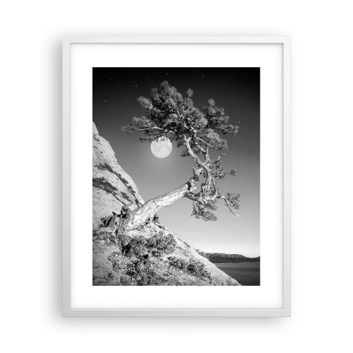 Affiche dans un cadre blanc - Poster - Un combattant vainqueur - 40x50 cm