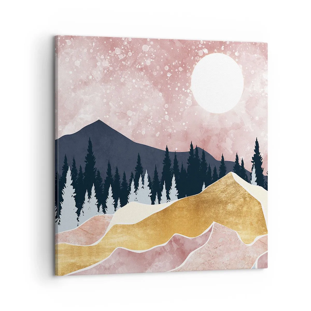 Impression sur toile - Image sur toile - Gardien de la nuit - 50x50 cm
