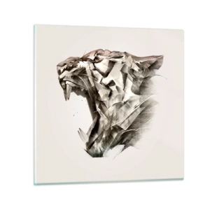 Impression sur verre - Image sur verre - Vous savez déjà qui est en charge - 60x60 cm