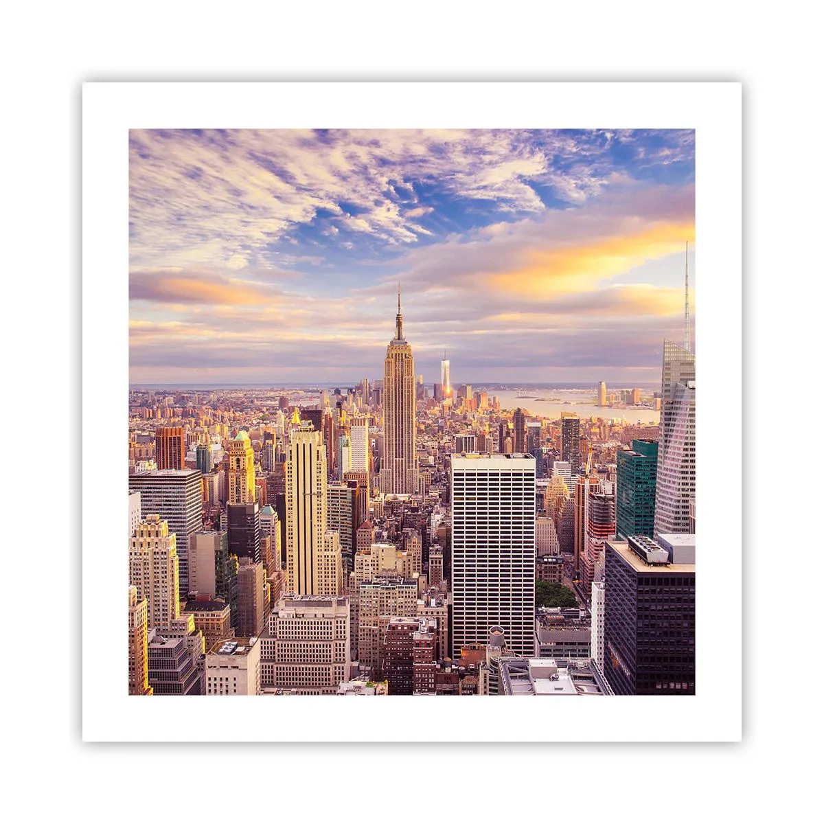 Affiche - Poster - Atteindre les nuages eux-mêmes - 50x50 cm