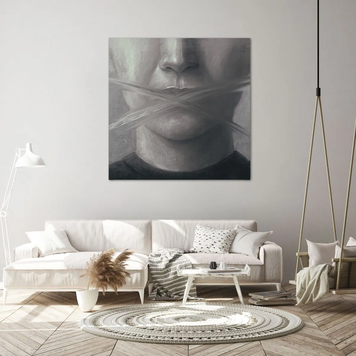 Impression sur toile - Image sur toile - Sans mot - 40x40 cm