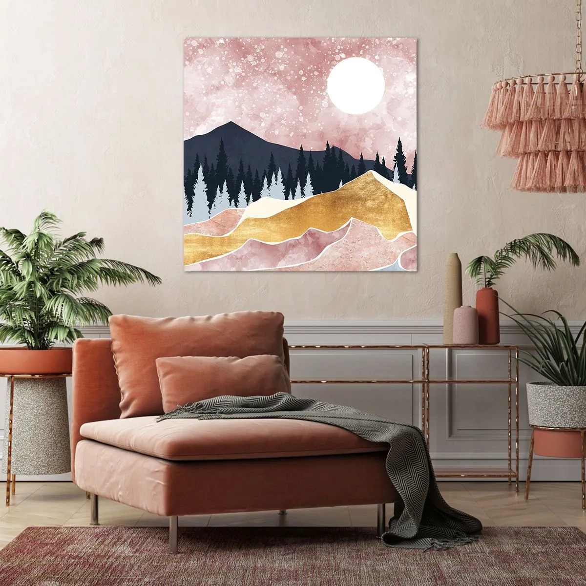 Impression sur toile - Image sur toile - Gardien de la nuit - 50x50 cm