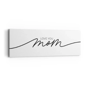 Impression sur toile - Image sur toile - Grand chamboulement - 90x30 cm