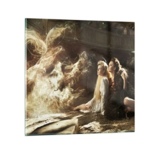 Impression sur verre - Image sur verre - Et il y a eu la poésie - 50x50 cm