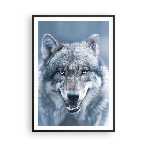 Affiche dans un cadre noir - Poster - Relèverez-vous le défi ? - 70x100 cm