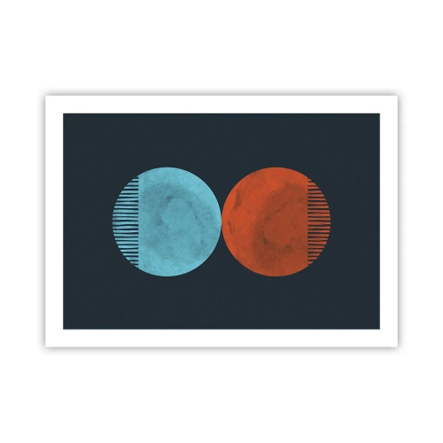 Affiche - Poster - Seulement la géométrie ? - 70x50 cm