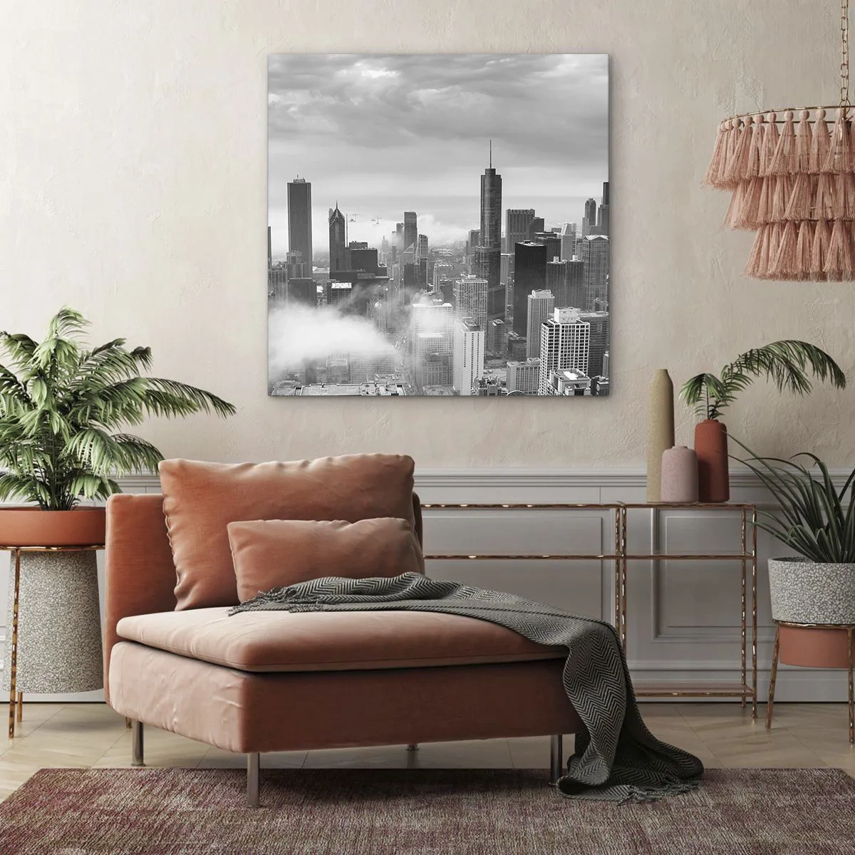 Impression sur toile - Image sur toile - Paysage américain - 60x60 cm