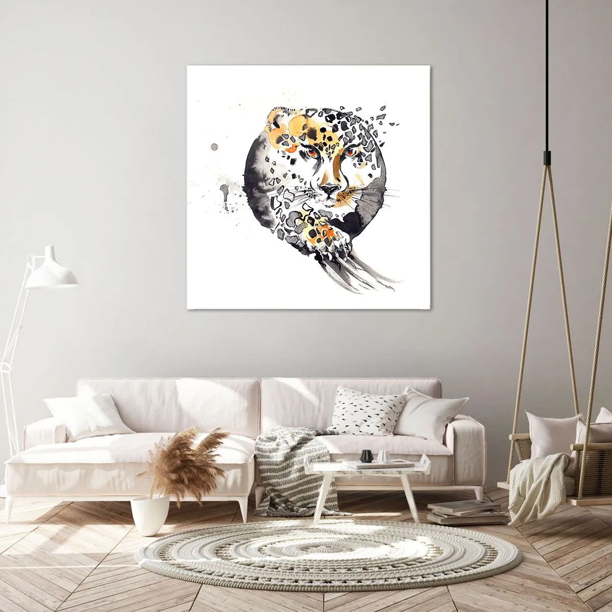 Impression sur toile - Image sur toile - Drapieżna uroda - 70x70 cm