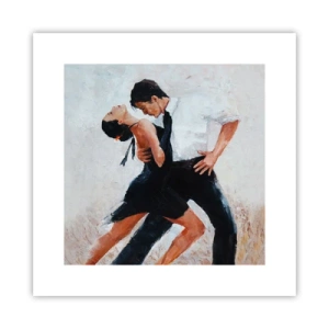 Affiche - Poster - Tango de mes rêves et pensées - 30x30 cm