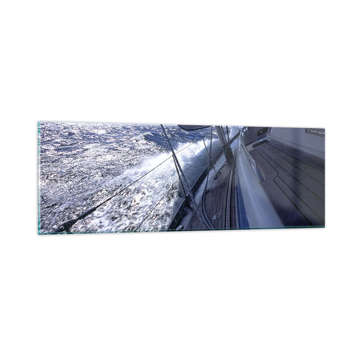 Impression sur verre - Image sur verre - Je sais ce que c'est d'être un oiseau - 90x30 cm