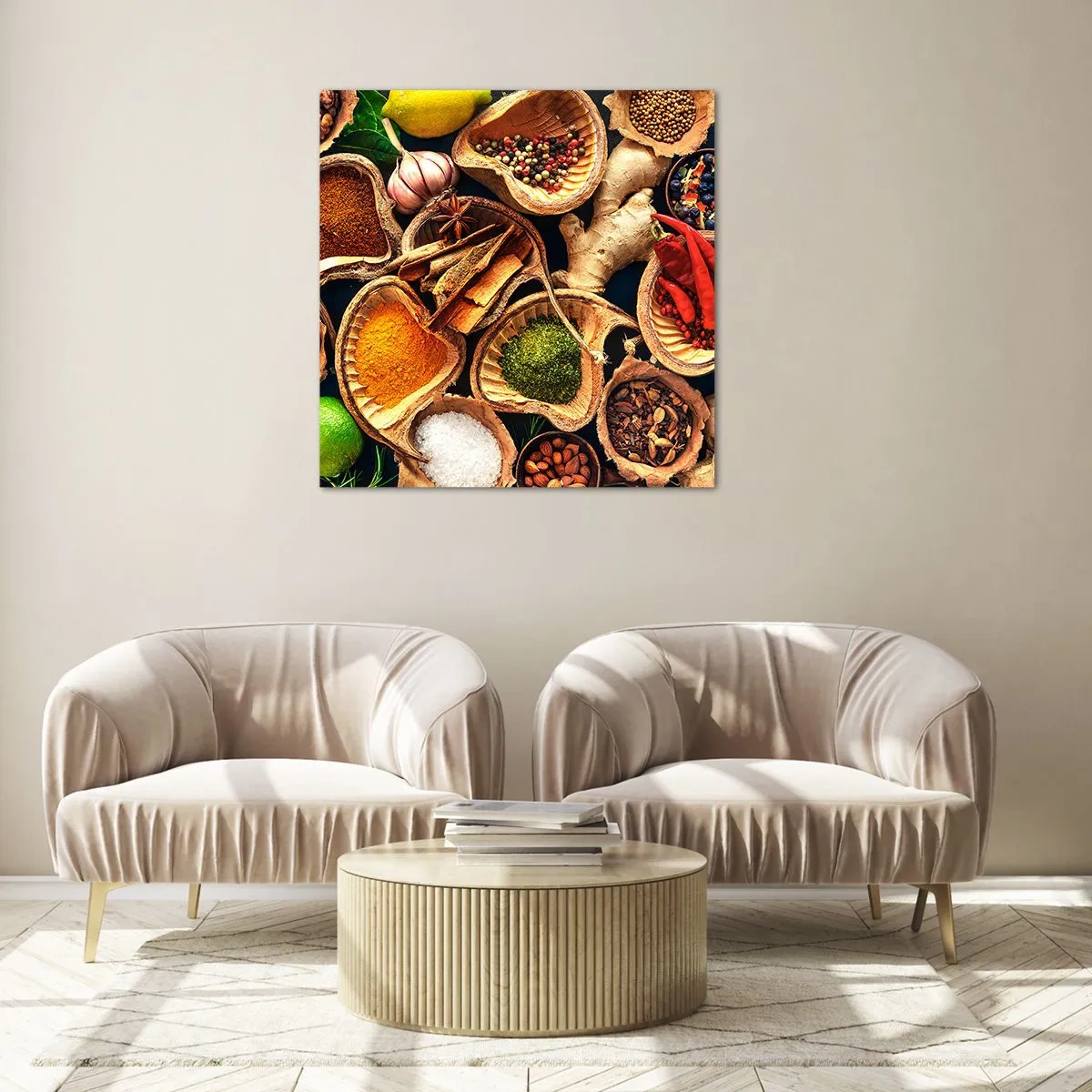 Impression sur verre - Image sur verre - Prends ce que tu veux - 40x40 cm