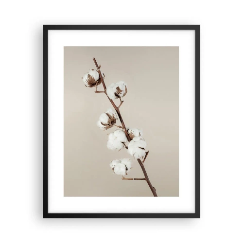 Affiche dans un cadre noir - Poster - A la source de la douceur - 40x50 cm